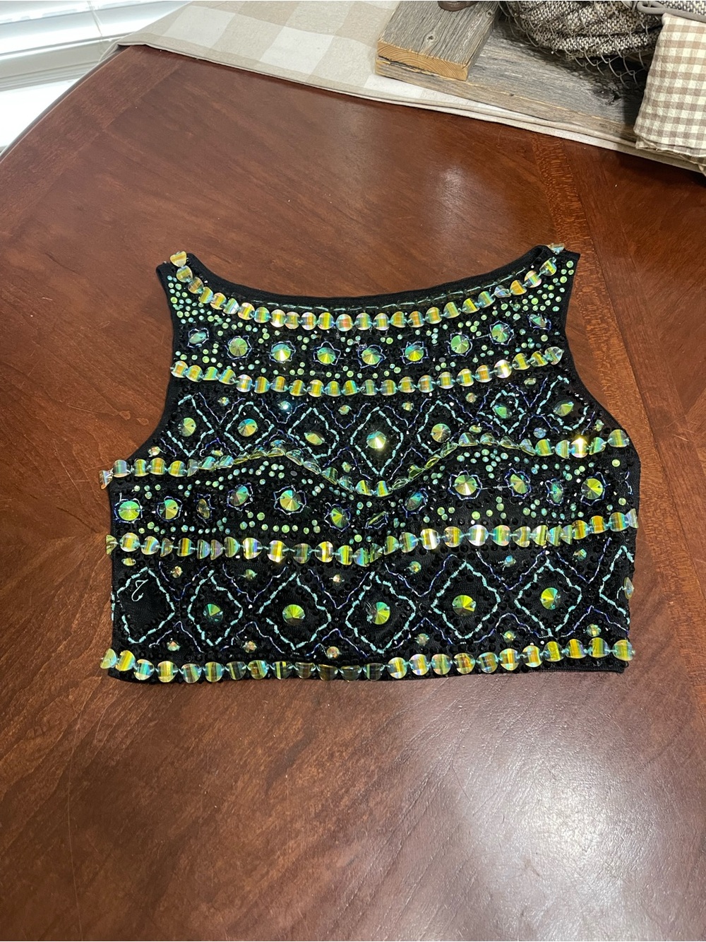 Vienna Prom Formal Wear Top beaded bodice  pageant